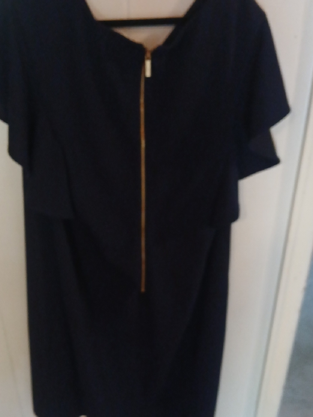 Womens Size 22 Calvin Klein Blue Midi Dress - Picture 5 of 6